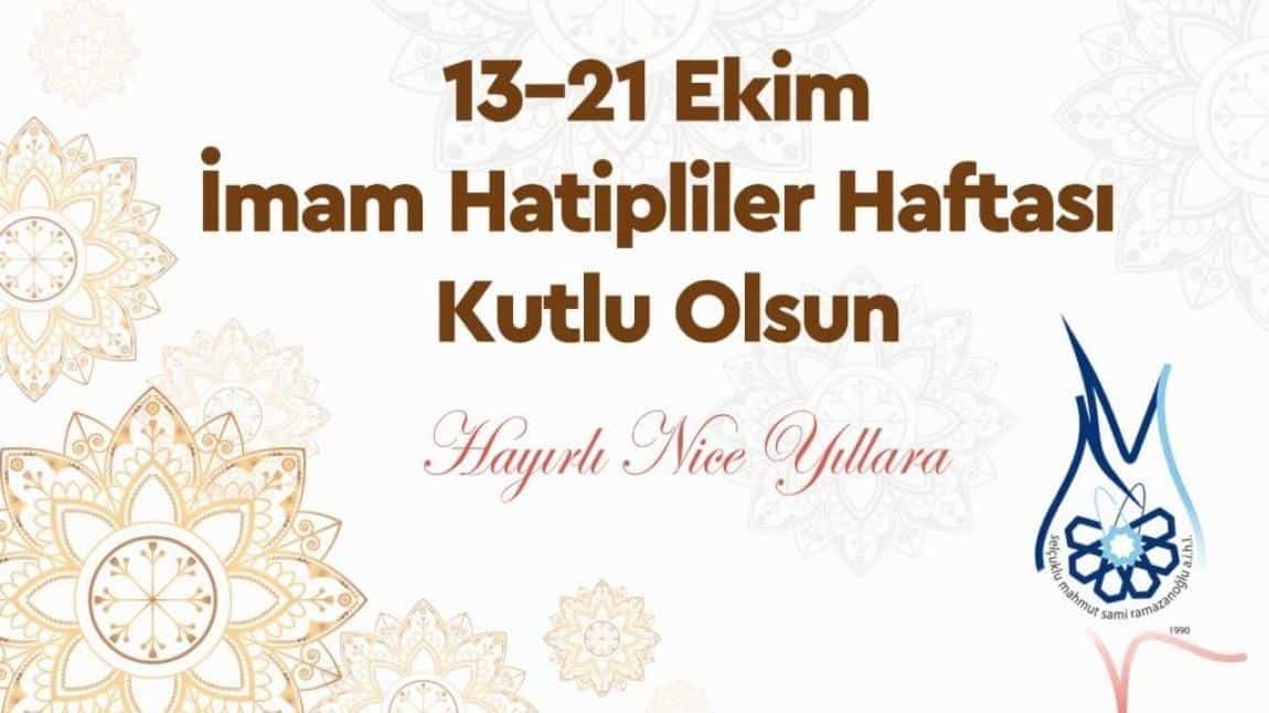 İmam Hatipliler Haftası Etkinliğimiz